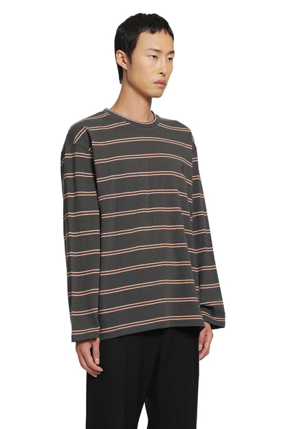 Cotton Crewneck Long Sleeve T-Shirt