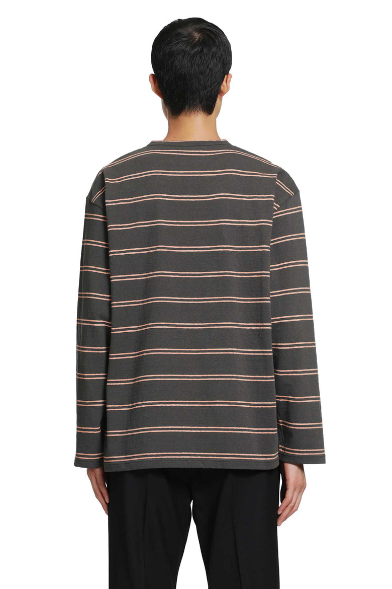 JIL SANDER Cotton Crewneck Long Sleeve T-Shirt man