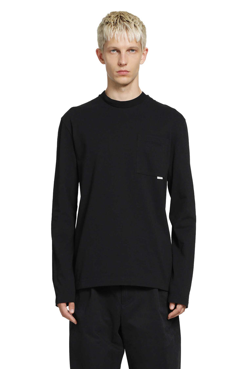 JIL SANDER Chest Pocket Long Sleeve T-Shirt man
