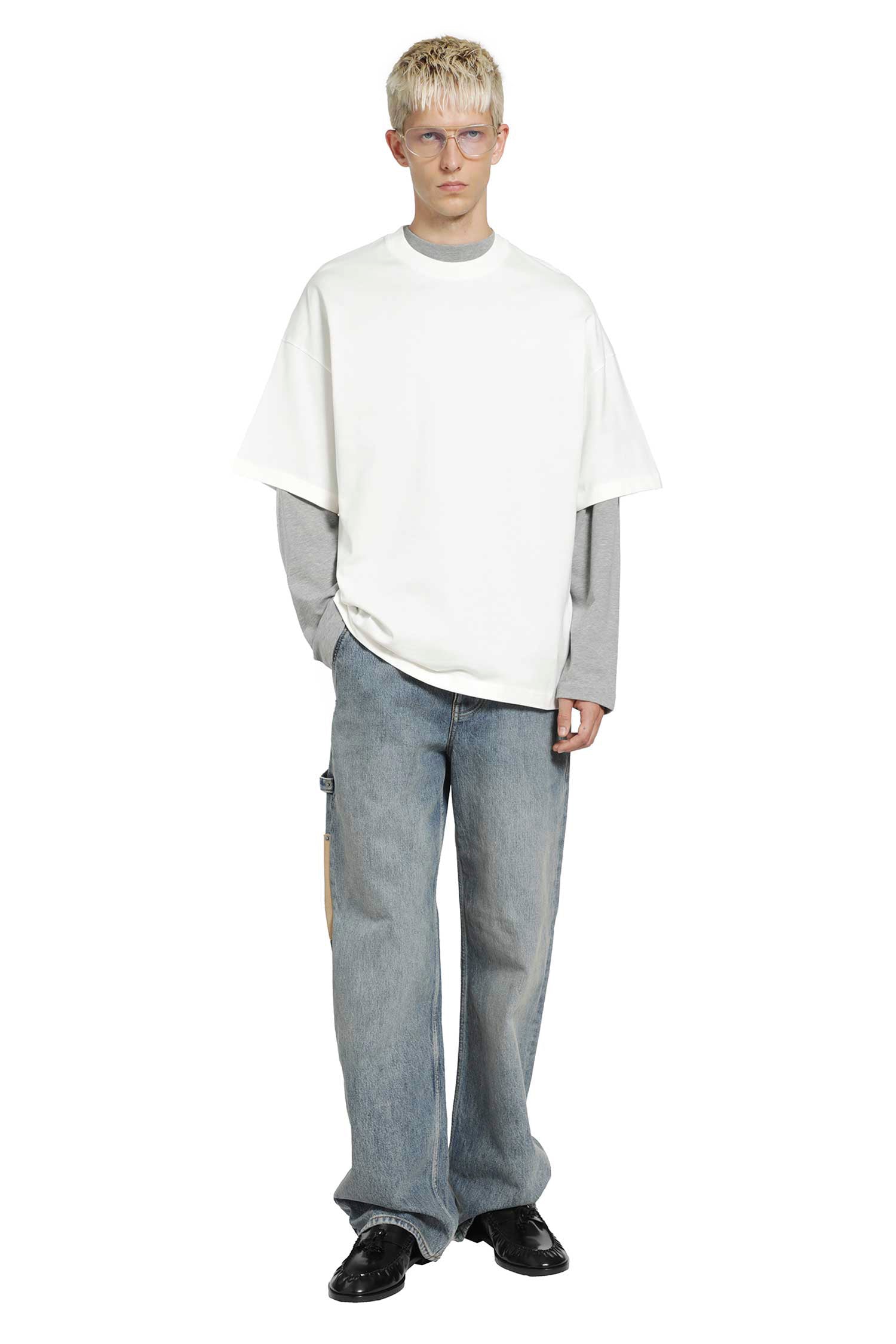 JIL SANDER Cotton Crewneck T-Shirt man