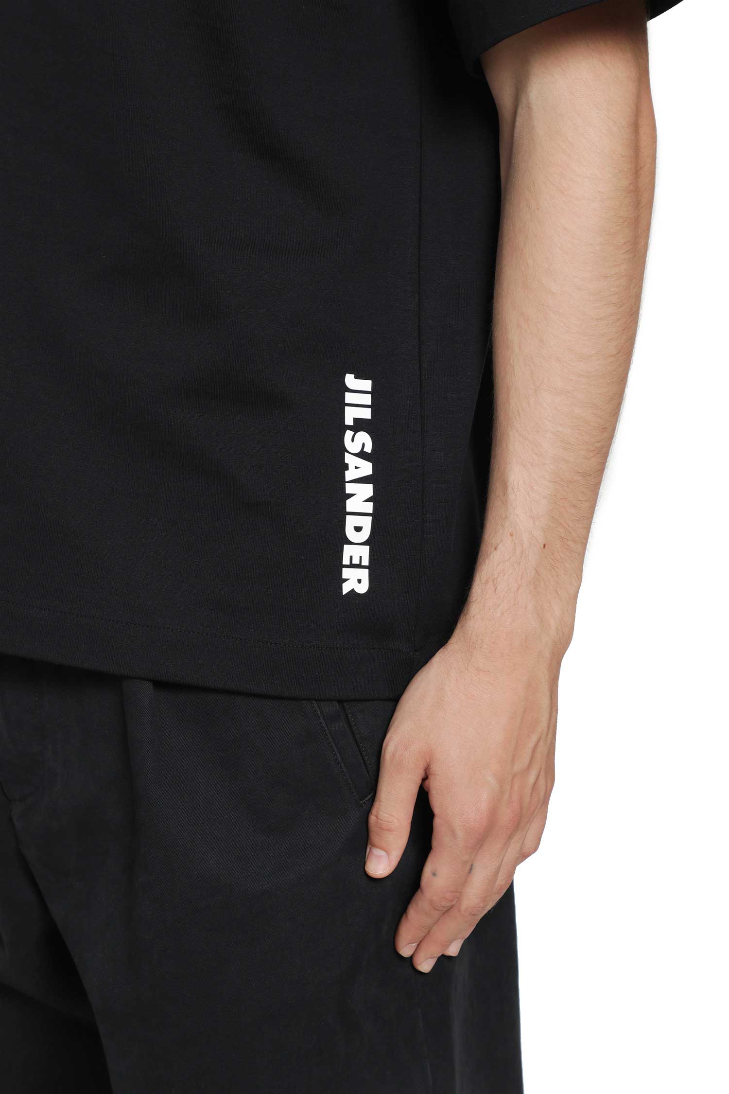 JIL SANDER Vertical Jil Sander Cotton T-Shirt man