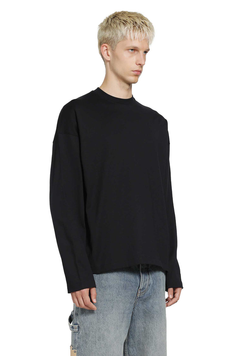 
              JIL SANDER Cotton Crewneck Long Sleeve T-Shirt man
            