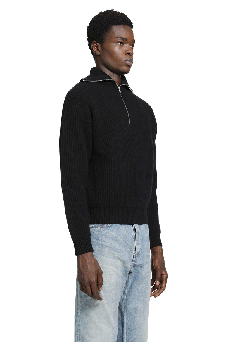 
              JIL SANDER High Zipped Neck Sweater man
            