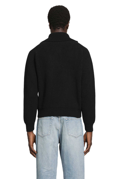 High Zipped Neck Sweater