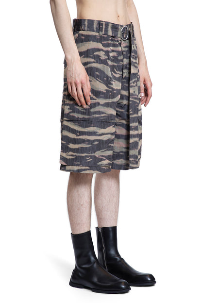 JIL SANDER MAN GREEN SHORTS & SKIRTS