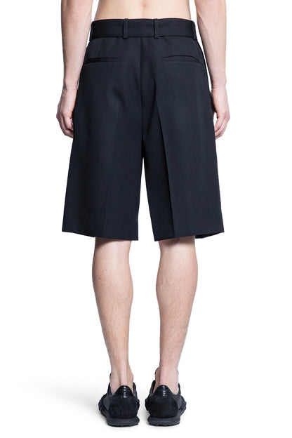 JIL SANDER MAN BLACK SHORTS & SKIRTS