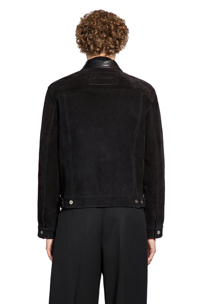 JIL SANDER MAN BLACK JACKETS