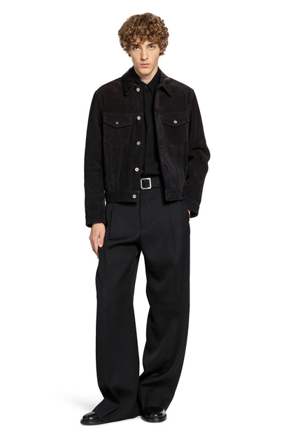 JIL SANDER MAN BLACK JACKETS