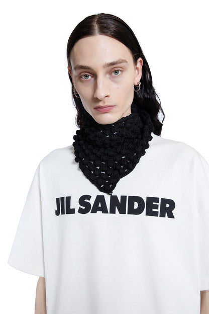 JIL SANDER MAN BLACK SCARVES