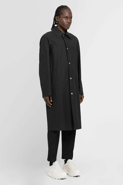 JIL SANDER MAN BLACK COATS