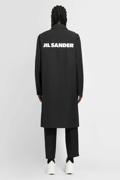 JIL SANDER MAN BLACK COATS