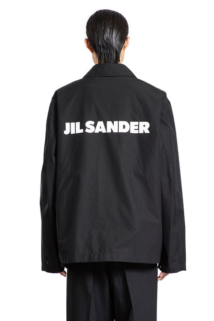 JIL SANDER MAN BLACK JACKETS