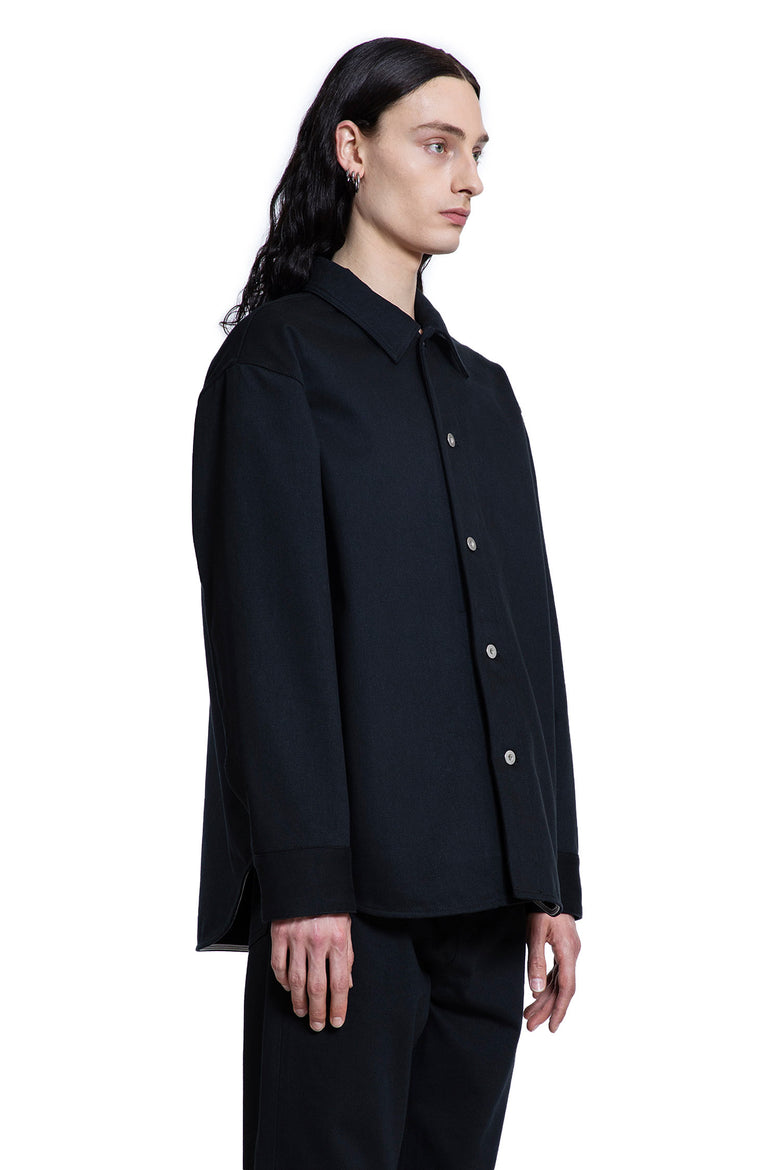 JIL SANDER MAN BLACK SHIRTS