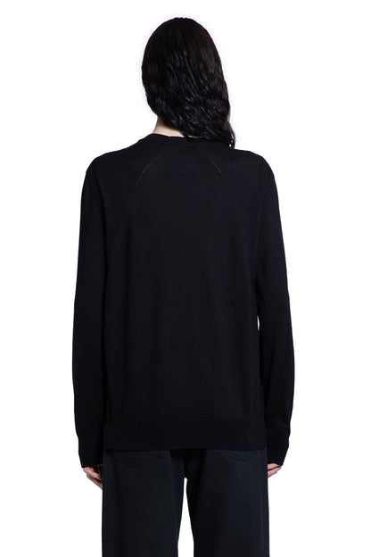 JIL SANDER MAN BLACK KNITWEAR