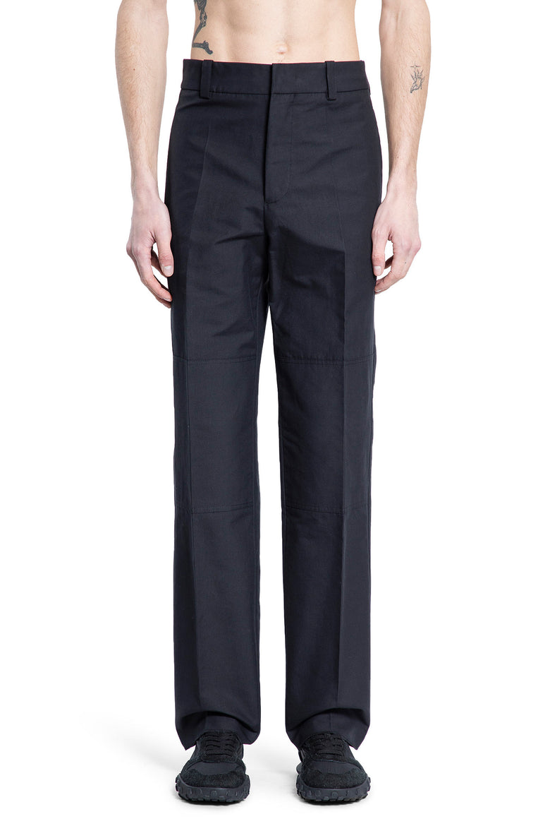 JIL SANDER MAN BLACK TROUSERS