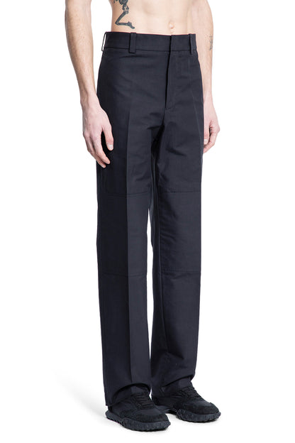 JIL SANDER MAN BLACK TROUSERS