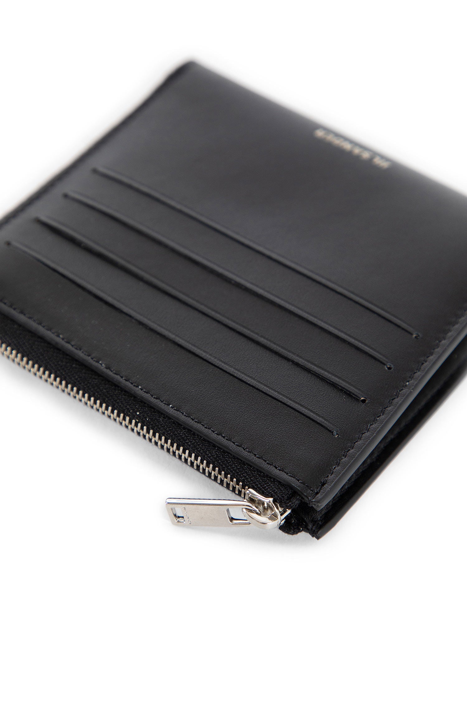 JIL SANDER MAN BLACK WALLETS & CARDHOLDERS