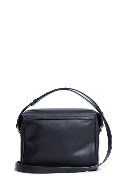 JIL SANDER MAN BLACK CROSSBODY BAGS