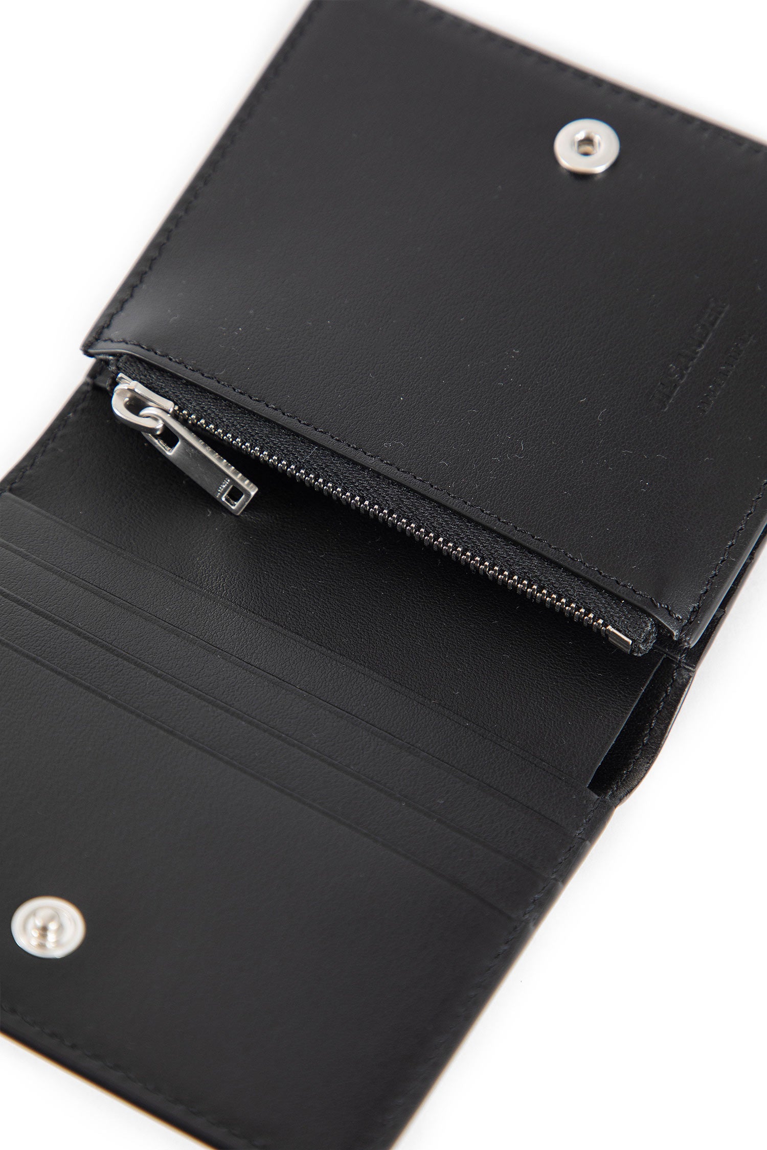 JIL SANDER MAN BLACK WALLETS & CARDHOLDERS