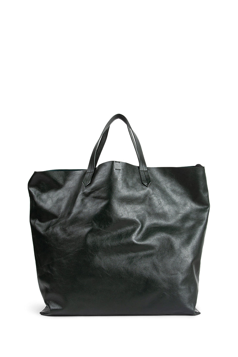 Tape Leather Tote Bag