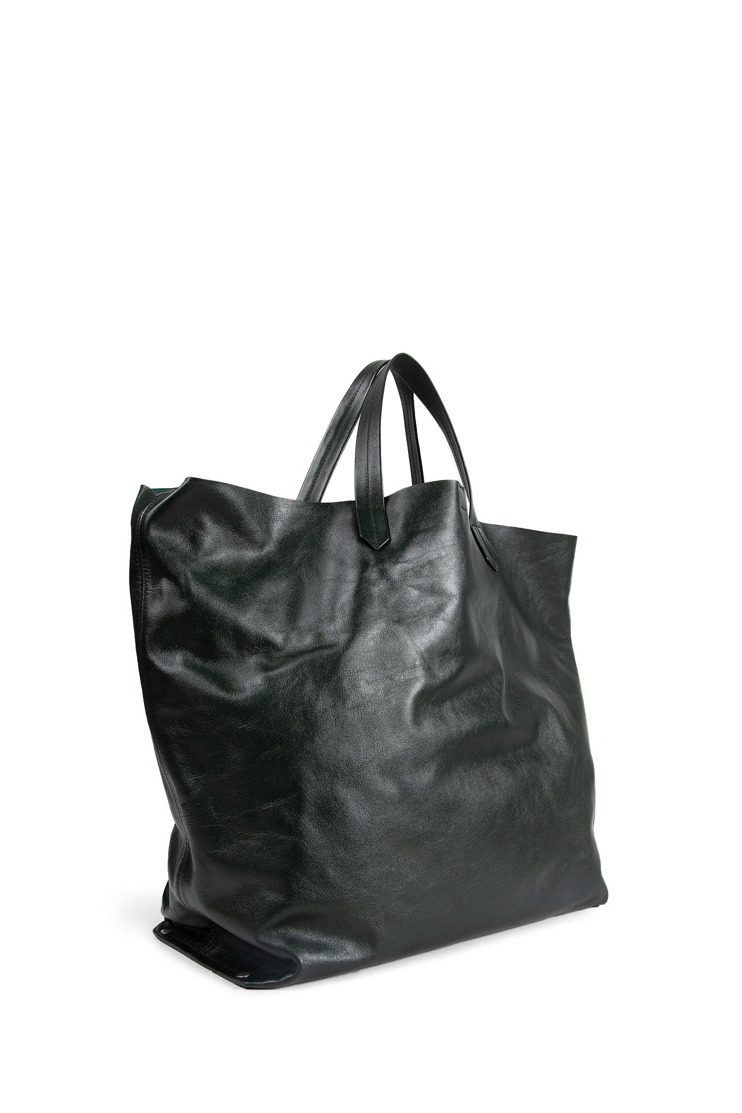 Tape Leather Tote Bag