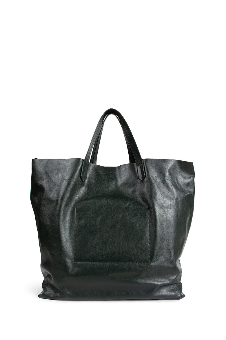 Tape Leather Tote Bag