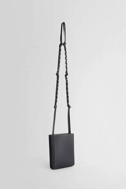 JIL SANDER MAN BLACK SHOULDER BAGS