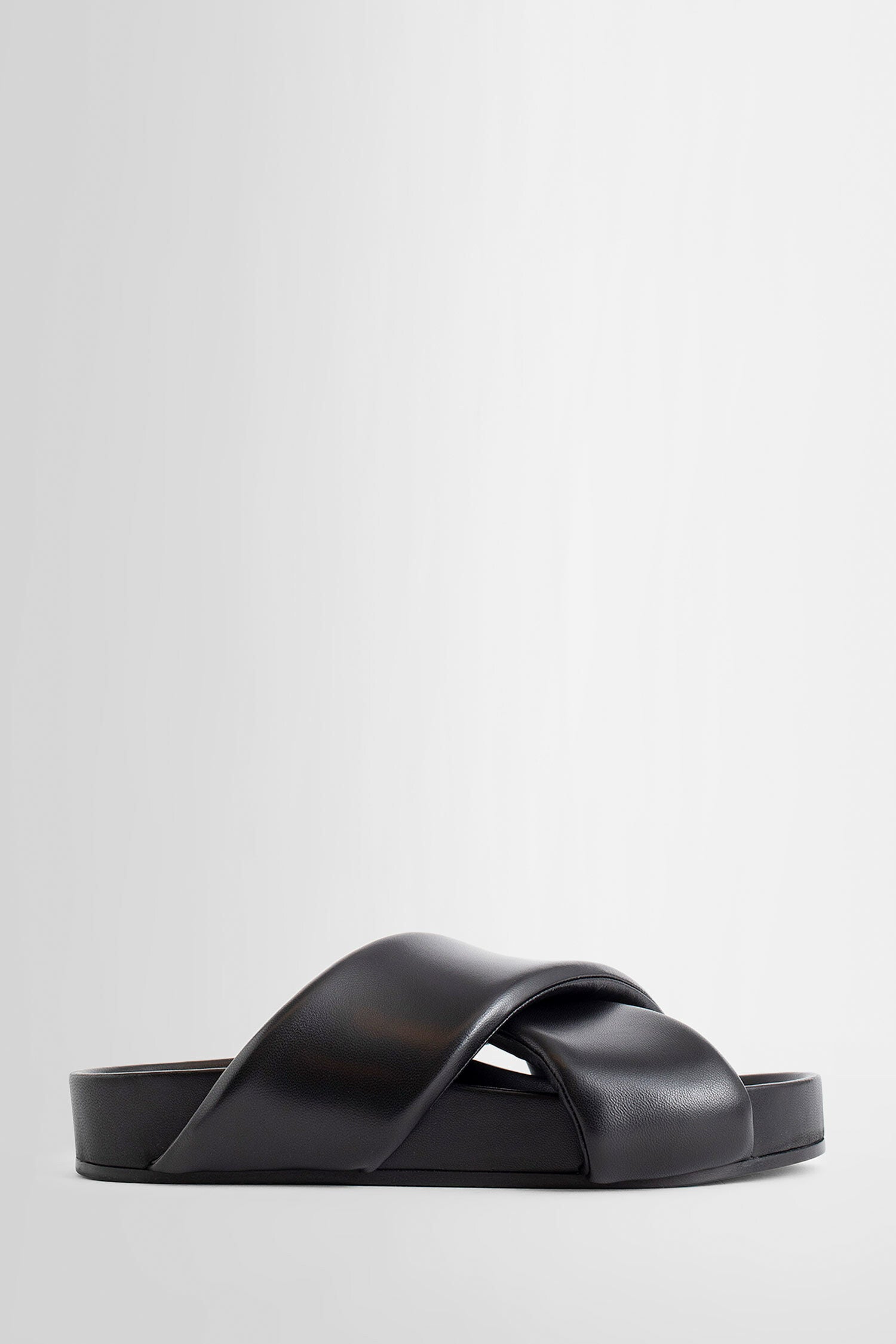 JIL SANDER MAN BLACK SANDALS