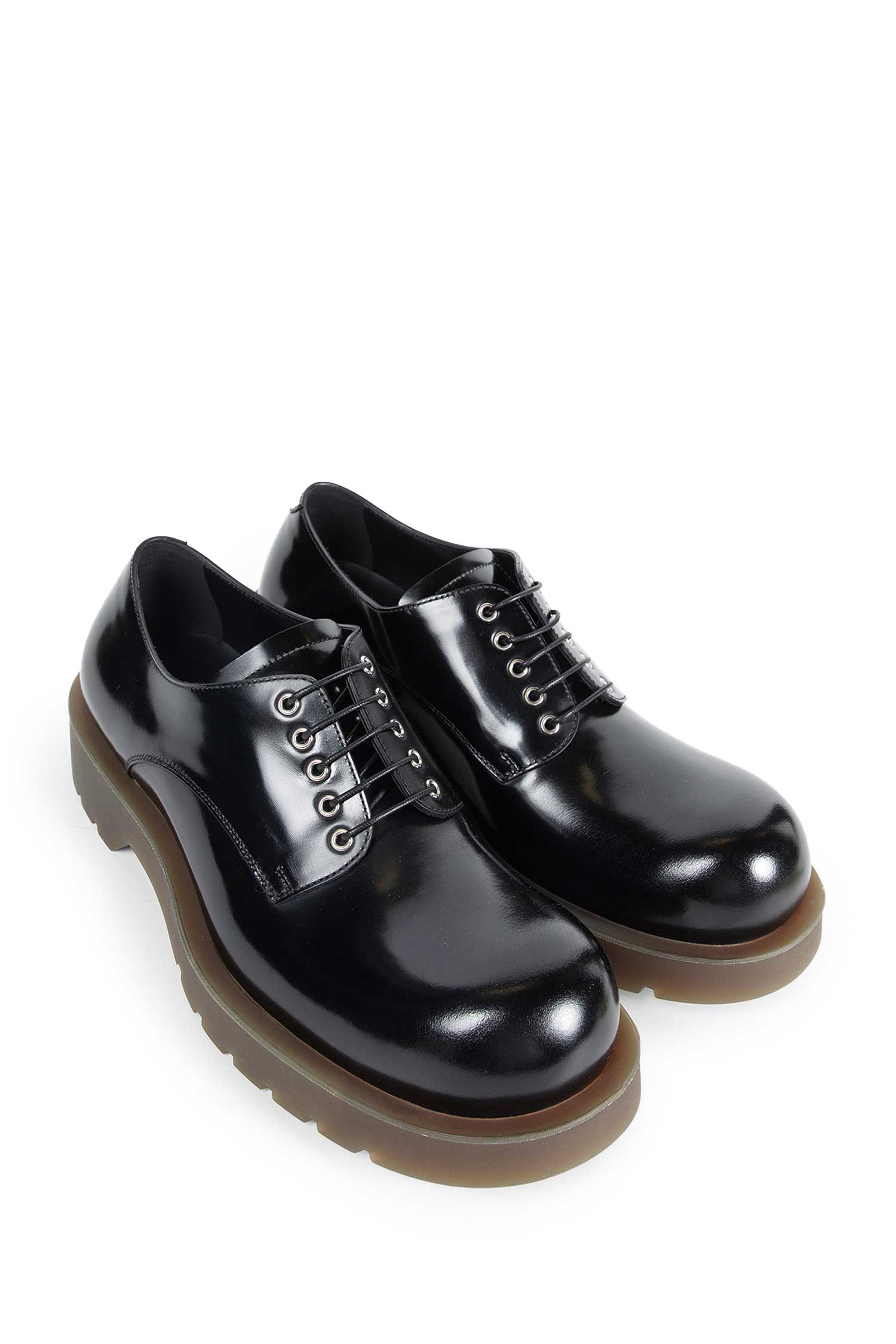 Leather Lace-Up Shoes