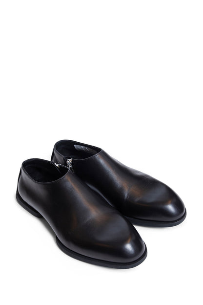 JIL SANDER MAN BLACK LOAFERS & FLATS