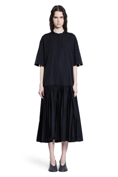 JIL SANDER WOMAN BLACK DRESSES