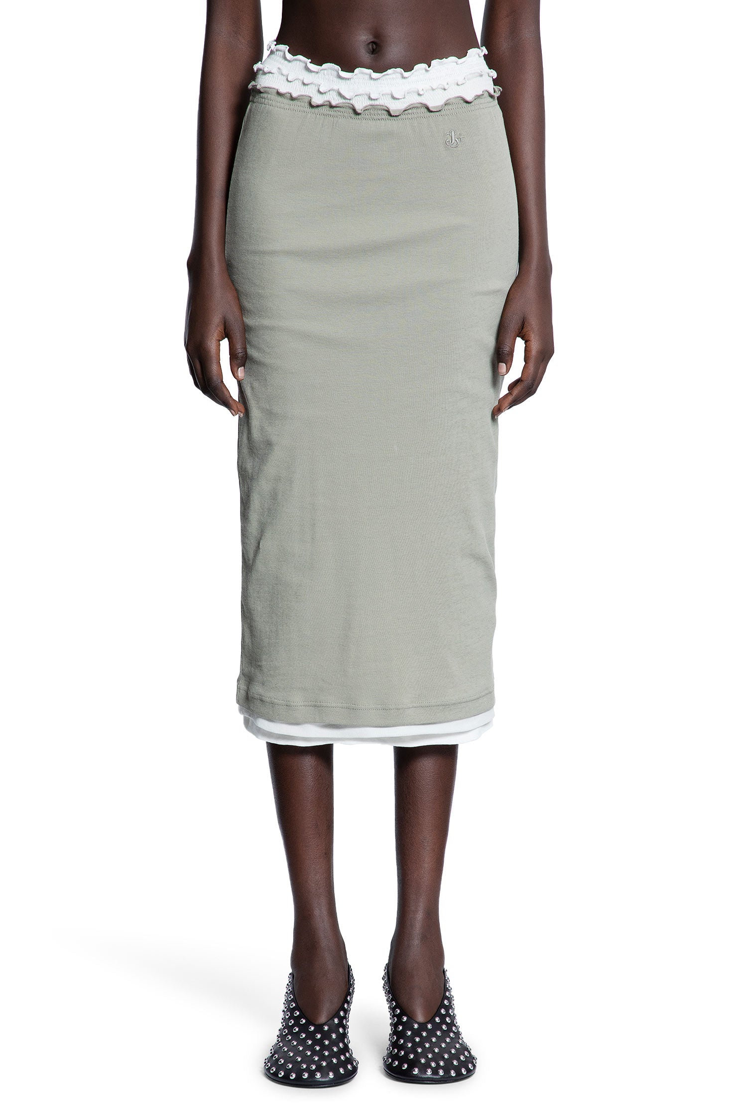 JIL SANDER WOMAN MULTICOLOR SKIRTS