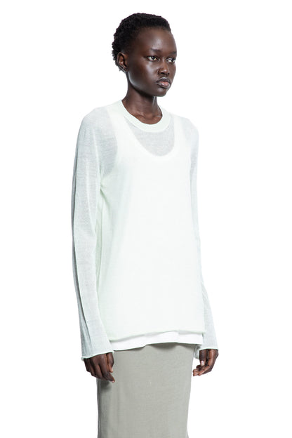 JIL SANDER WOMAN GREEN KNITWEAR