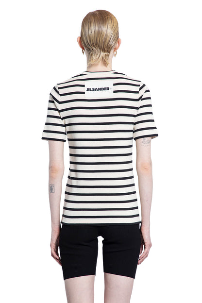 JIL SANDER WOMAN MULTICOLOR T-SHIRTS & TANK TOPS