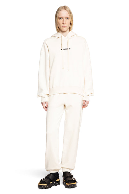 JIL SANDER WOMAN BEIGE SWEATSHIRTS