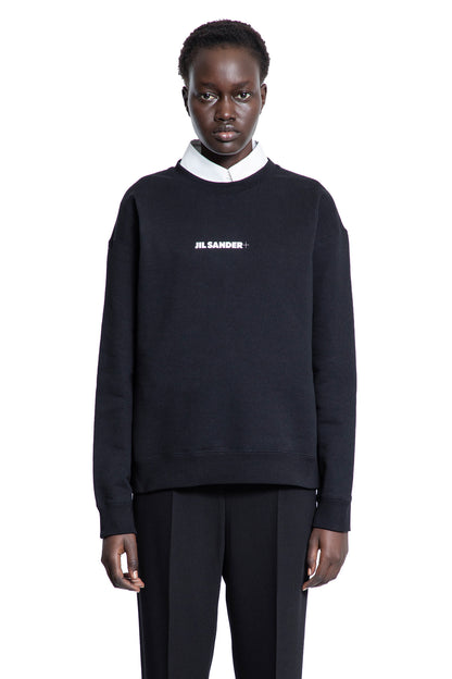 JIL SANDER WOMAN BLACK SWEATSHIRTS