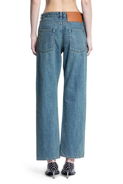 JIL SANDER WOMAN BLUE JEANS