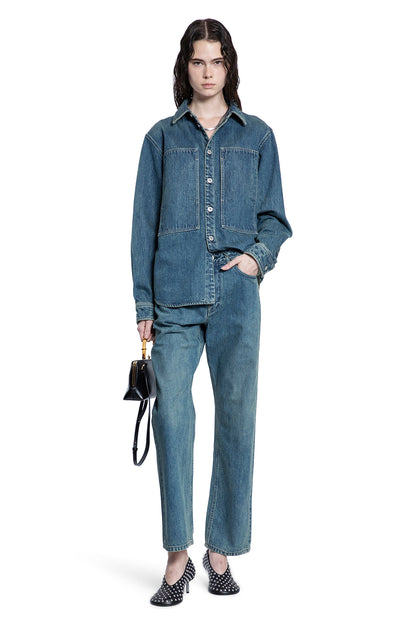 JIL SANDER WOMAN BLUE JEANS