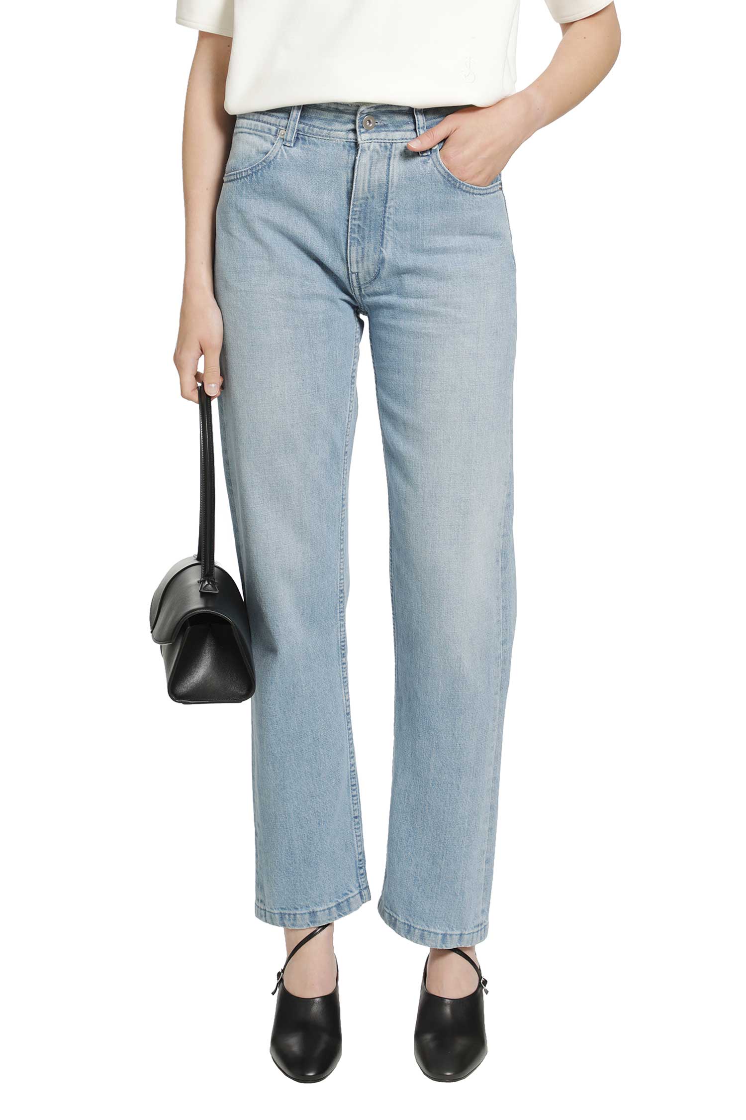 Regular Denim Trousers