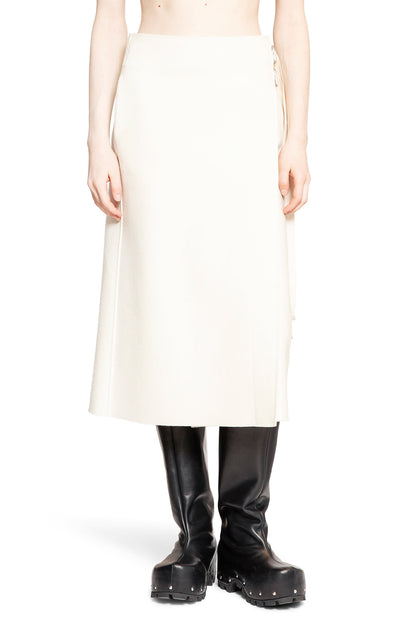 Antonioli JIL SANDER WOMAN OFF-WHITE SKIRTS