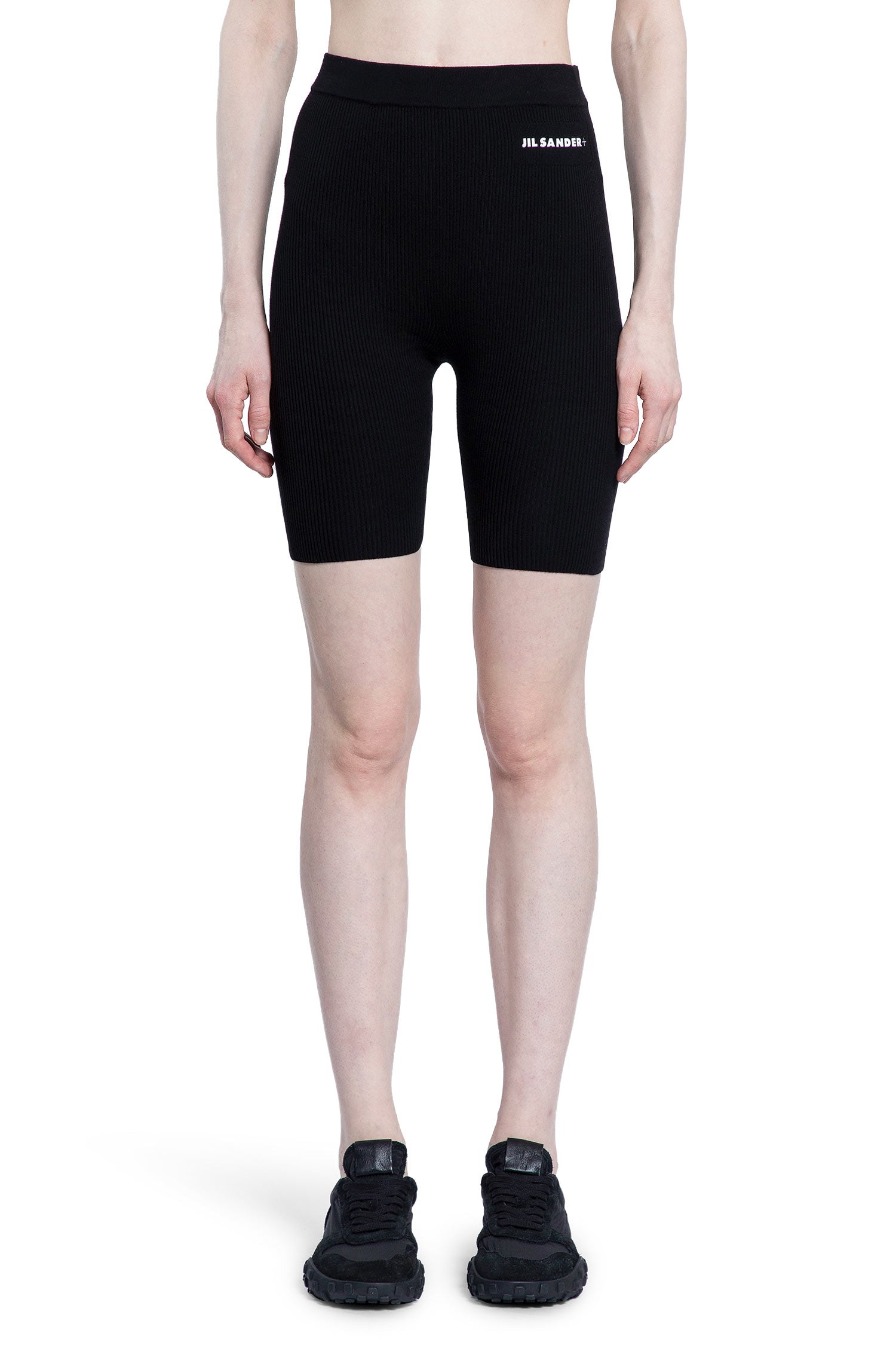 JIL SANDER WOMAN BLACK SHORTS