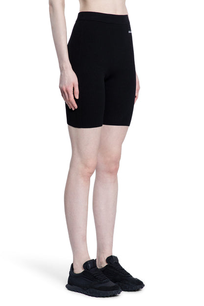 JIL SANDER WOMAN BLACK SHORTS