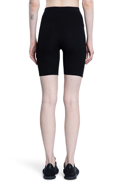 JIL SANDER WOMAN BLACK SHORTS