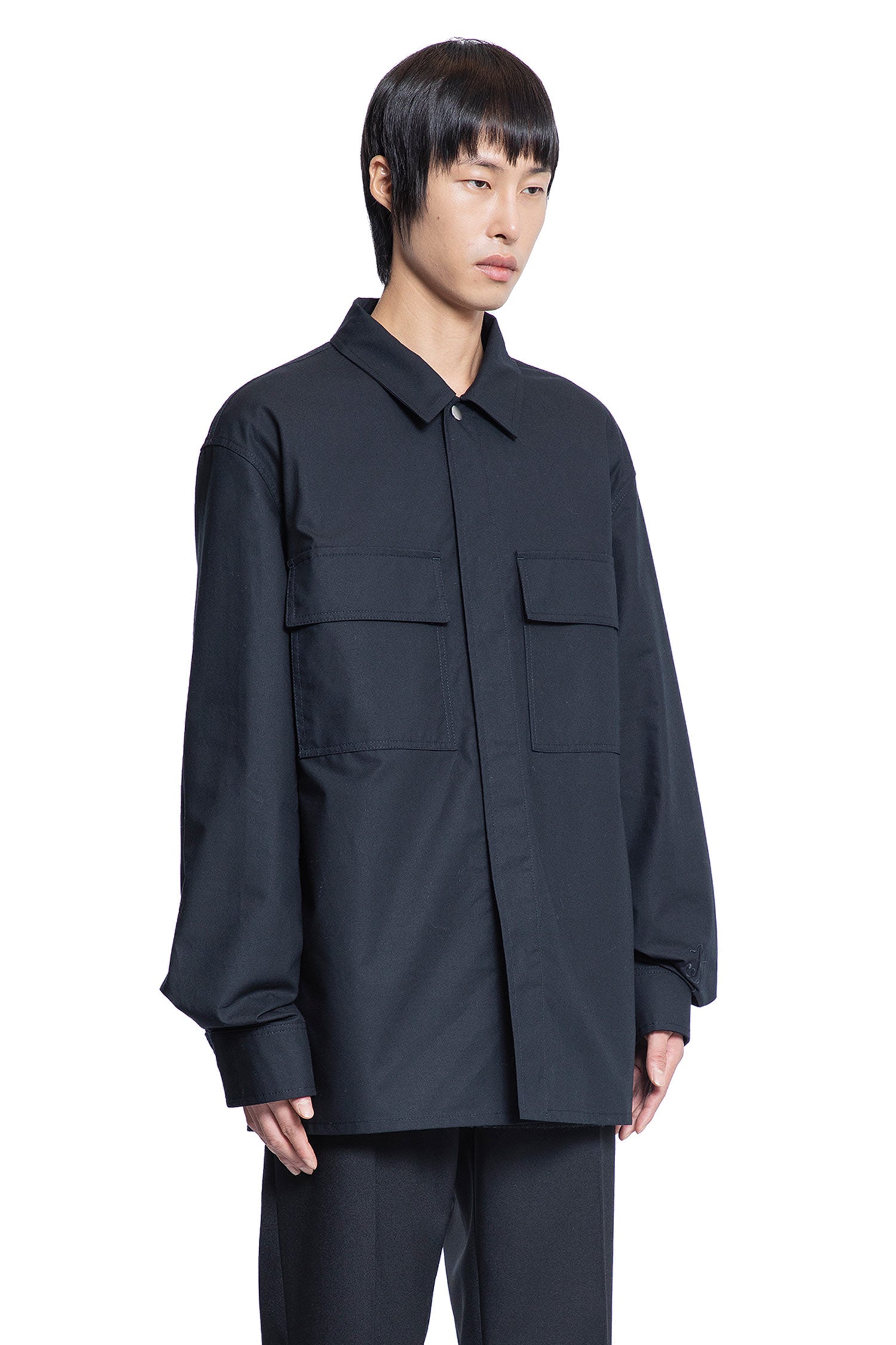 JIL SANDER MAN BLUE SHIRTS