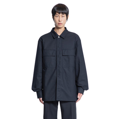 JIL SANDER MAN BLUE SHIRTS