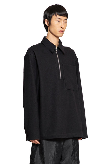 JIL SANDER MAN BLACK SHIRTS