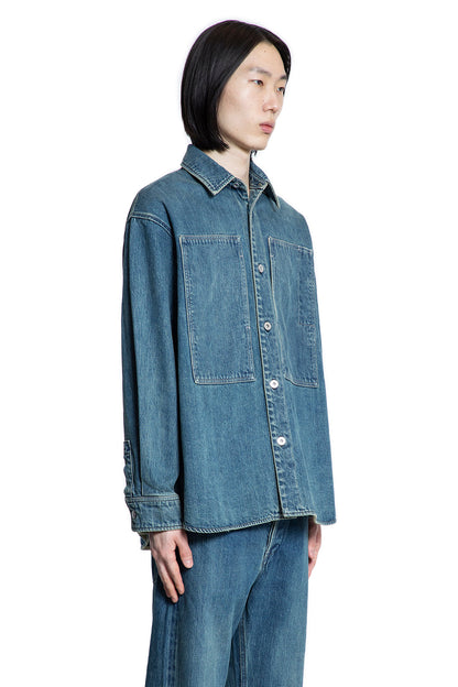 JIL SANDER MAN BLUE SHIRTS