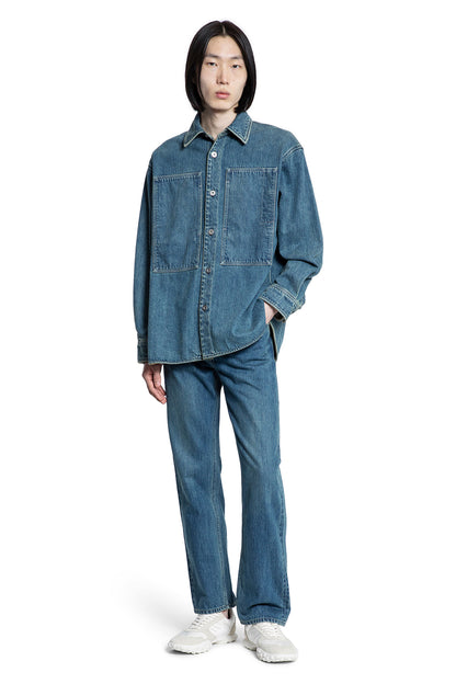 JIL SANDER MAN BLUE SHIRTS