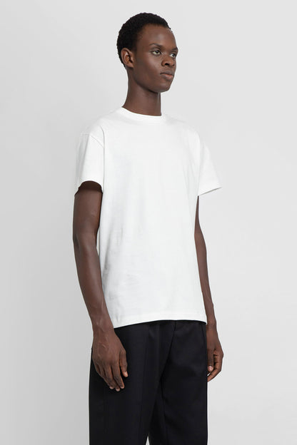 JIL SANDER MAN WHITE T-SHIRTS & TANK TOPS