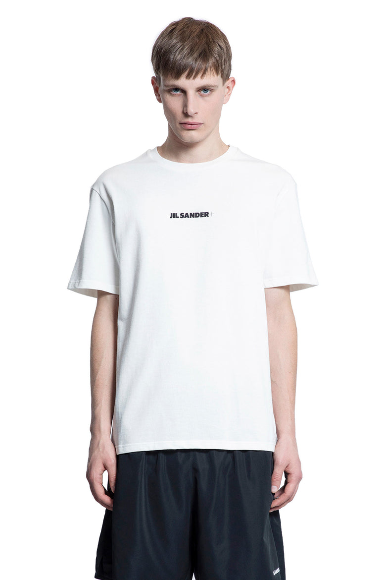 JIL SANDER MAN WHITE T-SHIRTS & TANK TOPS